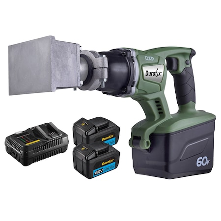 Durofix DXP 60V BLDC Concrete Vibrator, Wallbrator, 2-Battery Kit RZ6008-KCA-P2